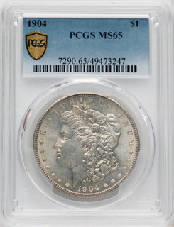 1904 $1 Morgan Dollar PCGS MS65 (768613043)