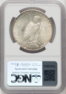 1934-D $1 Peace Dollar NGC MS66 (766550036)