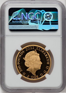 Elizabeth II gold Proof  City Views - Rome  100 Pounds (1 oz) 2022 PR70 Ultra Cameo NGC World Coins NGC MS70 (517093054)