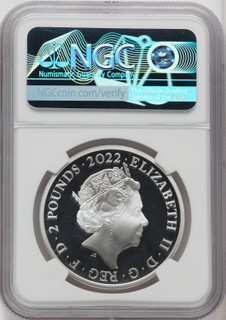 Elizabeth II silver Proof  King Edward VII  2 Pounds (1 oz) 2022 PR69 Ultra Cameo NGC World Coins NGC MS69 (517098083)