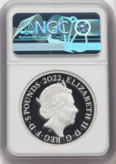 Elizabeth II silver Proof  King Edward VII  5 Pounds (2 oz) 2022 PR70 Ultra Cameo NGC World Coins NGC MS70 (517098169)