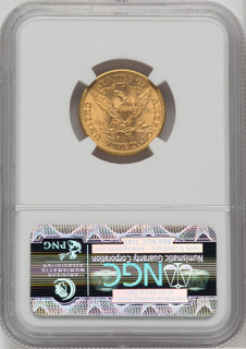 1901-S $5 Liberty Half Eagle NGC MS65 (762853075)