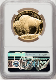 2007-W $50 Gold Buffalo Mike Castle NGC PF70