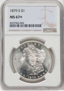 1879-S $1 Morgan Dollar NGC MS67+ (768780013)
