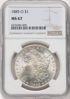 1885-O $1 Morgan Dollar NGC MS67 (769482011)