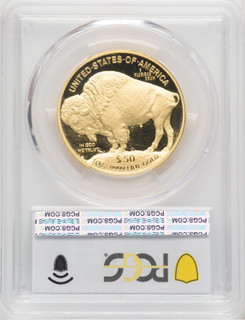 2013-W $50 Gold Buffalo PCGS PR70