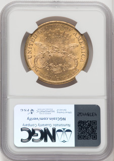 1877-S $20 Liberty Double Eagle NGC MS62 (518529030)