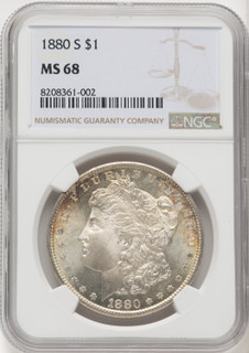 1880-S Morgan Dollar NGC MS68 (769229009)