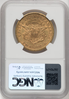 1865-S $20 Liberty Double Eagle NGC AU53 (572117010)