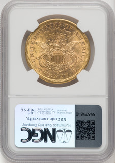 1868-S $20 Liberty Double Eagle NGC AU55 (768838041)