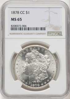 1878-CC Morgan Dollar NGC MS65