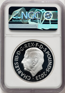 2023 G. Britain James Bond 007 2oz Silver Coin NGC PF70