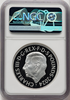 2024 G. Britain Star Wars 2oz Silver Coin NGC PF70UCAM