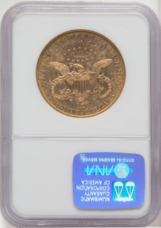 1890-CC $20 Liberty Double Eagle NGC AU58 (765367049)