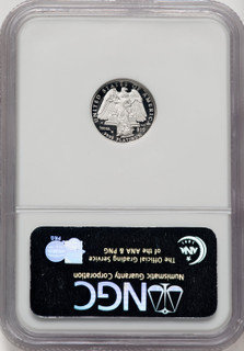 2008-W $10 Tenth-Ounce Platinum Eagle First Strike ER Blue NGC PF70