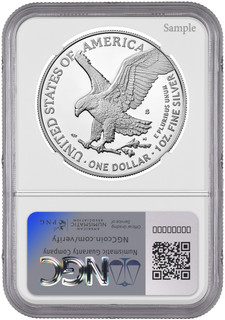 2024-S Proof Silver Eagle First Day of Issue NGC PF70 Harrigal Signed