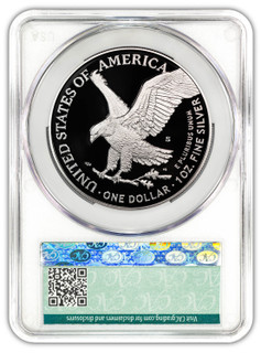 2024-S Proof Silver Eagle Advanced Delivery CAC PR70