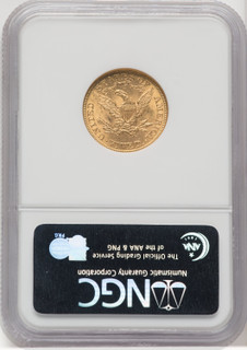 1905 $5 CAC Liberty Half Eagle NGC MS64 (519409211)
