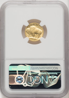 2008-W Gold Buffalos 4-Coin Set Bison Label NGC MS70
