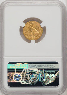 1911-D $2.50 Indian Quarter Eagle NGC MS62 (771477001) 1911-D $2.50 Indian Quarter Eagle NGC MS62 (771477001)