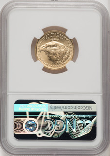 2021 $10 Quarter Ounce Gold Eagle Type Two First Strike NGC MS70