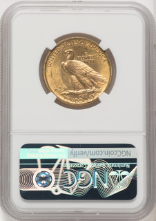 1907 $10 No Motto Indian Eagle NGC MS62 (771126006)