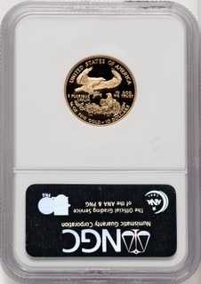 2008-W $10 Quarter-Ounce Gold Eagle NGC PF70 (506711021)