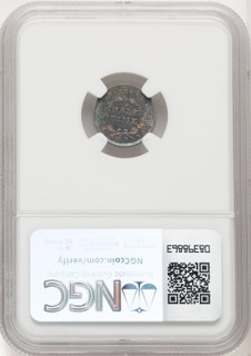 1840 H10C NO DRAPERY Seated Half Dime NGC MS65