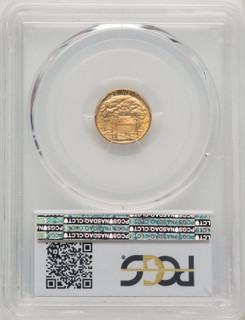 1922 G$1 Grant No Star Commemorative Gold PCGS MS66 (771782078)