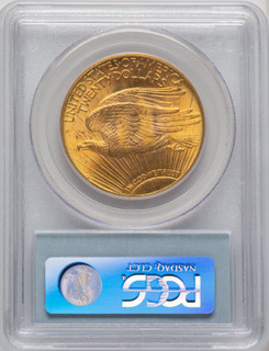 1924 $20 CAC Saint Saint-Gaudens Double Eagle PCGS MS64 (773963006)