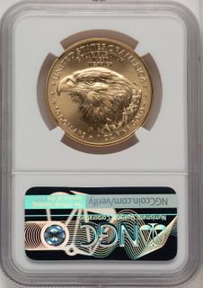 2021 One-Ounce Gold Eagle Type Two First Day of Production NGC MS70 Norris