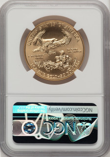 2021 $50 One-Ounce Gold Eagle Type One First Strike Don Everhart NGC MS70