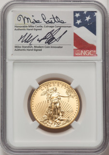 2020 $25 Half-Ounce Gold Eagle FDI 1ST NGC MS70 Castle Standish 2020 $25 Half-Ounce Gold Eagle FDI 1ST NGC MS70 Castle Standish