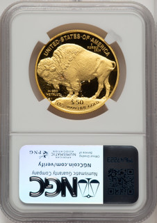 2014-W 1 oz Gold Buffalo NGC PF70