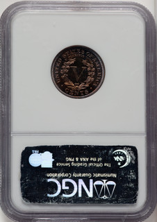 1884 5C CA Proof Liberty Nickel NGC PR66