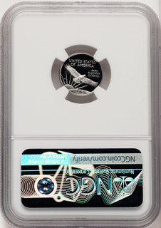 1997-W Platinum American Eagle 4-Coin Set NGC PF70 Everhart