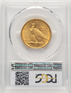 1907 $10 No Motto Indian Eagle PCGS AU58