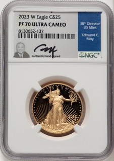 2023-W Gold Eagle 4-Coin Set NGC MS70 Ed Moy