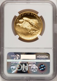 2015-W $100 American Liberty High Relief NGC MS70