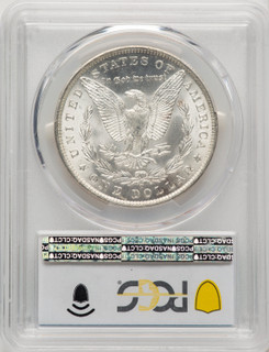 1885-O CAC Blue Gradient Morgan Dollar PCGS MS67+