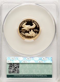 2015-W $10 Quarter-Ounce Gold Eagle First Strike First Delivery CACG PR70