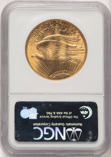 1920 $20 Saint-Gaudens Double Eagle NGC MS65