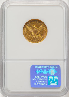 1856-S $5 Liberty Half Eagle NGC AU55