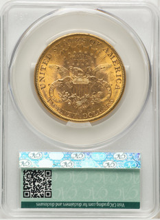 1897-S $20 Liberty Double Eagle CACG MS62 (177269282)