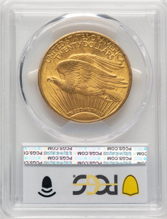 1909/8 $20 Saint-Gaudens Double Eagle PCGS AU58 (177275017)