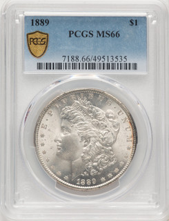 1889 Morgan Dollar PCGS MS66 (520667002)