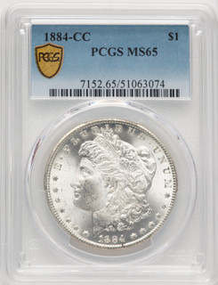1884-CC Morgan Dollar PCGS MS65 (520735015)