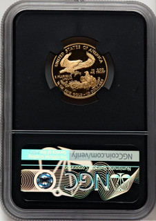 2005-W $10 Quarter-Ounce Gold Eagle Miles Standish NGC PF70