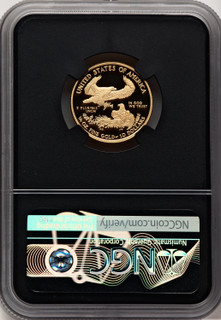 2010-W $10 Quarter-Ounce Gold Eagle Miles Standish NGC PF70