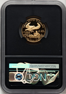 1995-W $10 Quarter-Ounce Gold Eagle Miles Standish NGC PF70